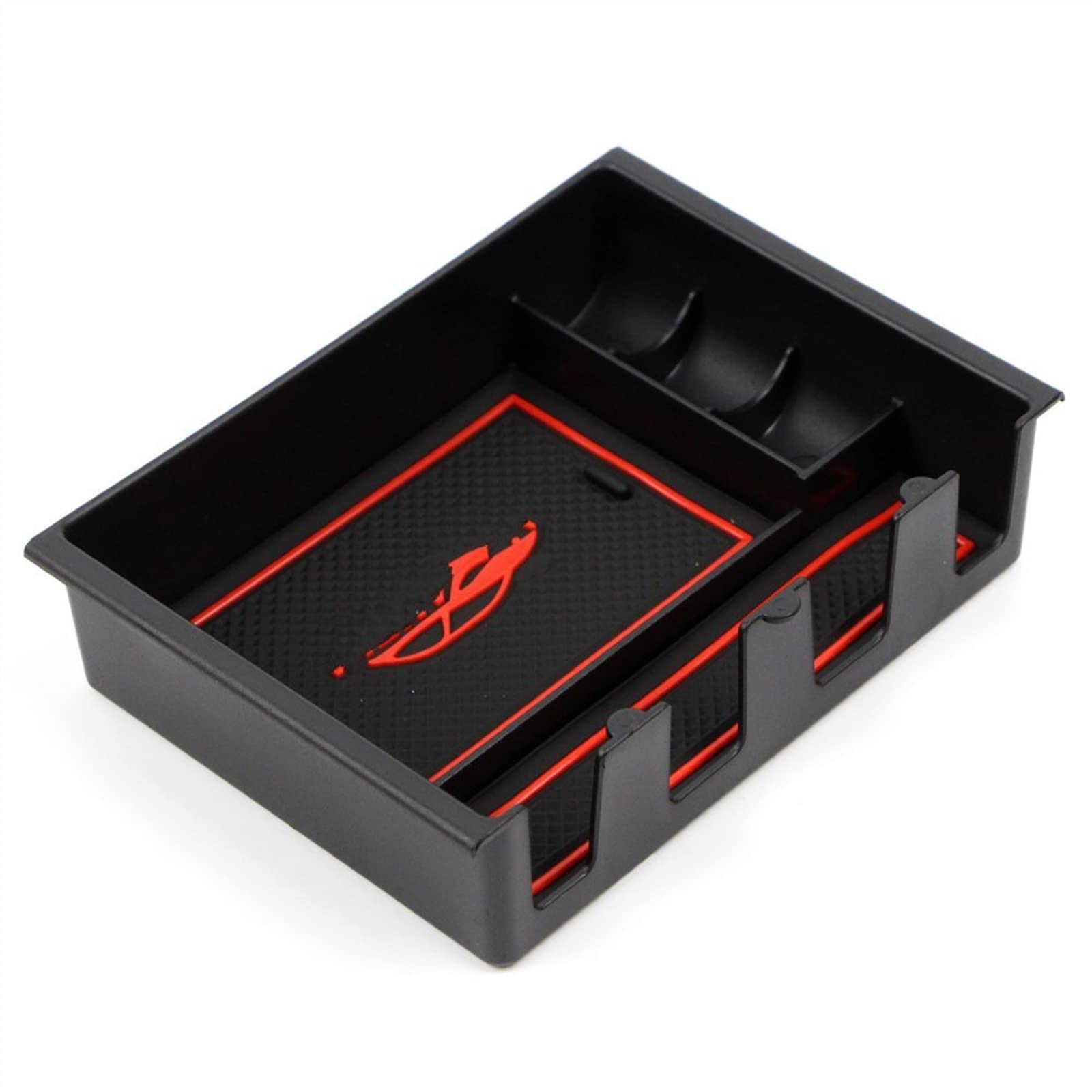 TATARENGS Aufbewahrungsbox Armlehne Kompatibel Mit Mazda 3 Für Axela 2017 2018, Auto-Innenzubehör, Armlehnen-Aufbewahrungsbox, Mittelkonsolen-Organizer von TATARENGS
