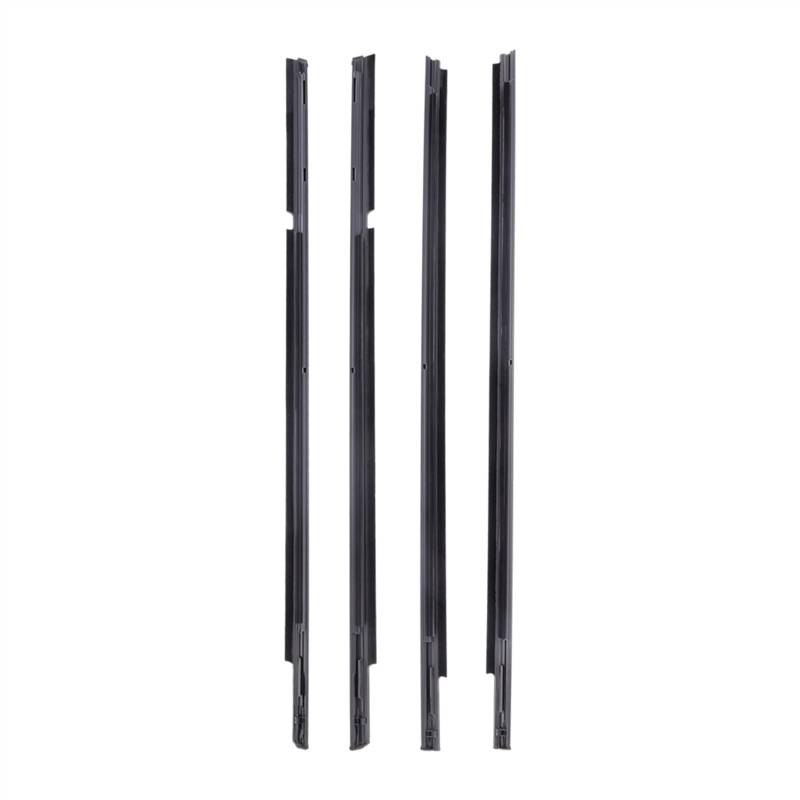 TATARENGS Autofensterdichtungen Kompatibel Mit Mitsubishi Für Lancer 2.0L 2.4L 2008-2017 Autofensterglas-Dichtungsstreifen Dichtungsstreifen Dichtungsgürtel Gläser 5727A005 5727A006 von TATARENGS