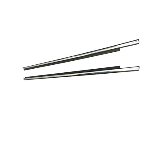 TATARENGS Autofensterdichtungen Kompatibel Mit Toyota Für Mark X X130 2010 2011 2012 2013 2014 2015 2016 2017 2018 2019 Auto Weatherstrips Fensterdichtung Glasdichtstreifen(Plating Rear 2pcs) von TATARENGS