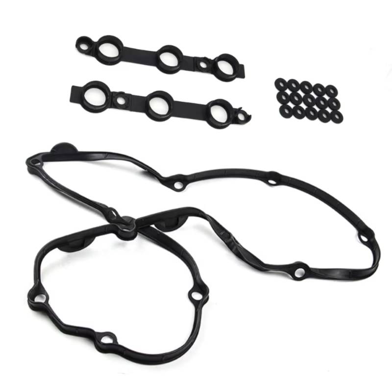 TATARENGS Autoventildeckeldichtung Kompatibel Mit Für E36 E38 E39 E46 E53 E60 E83 730Li Autoteile OEM: 11121437395 Autozylinderkopf Motorventile Deckeldichtung Dichtungen Ösen von TATARENGS