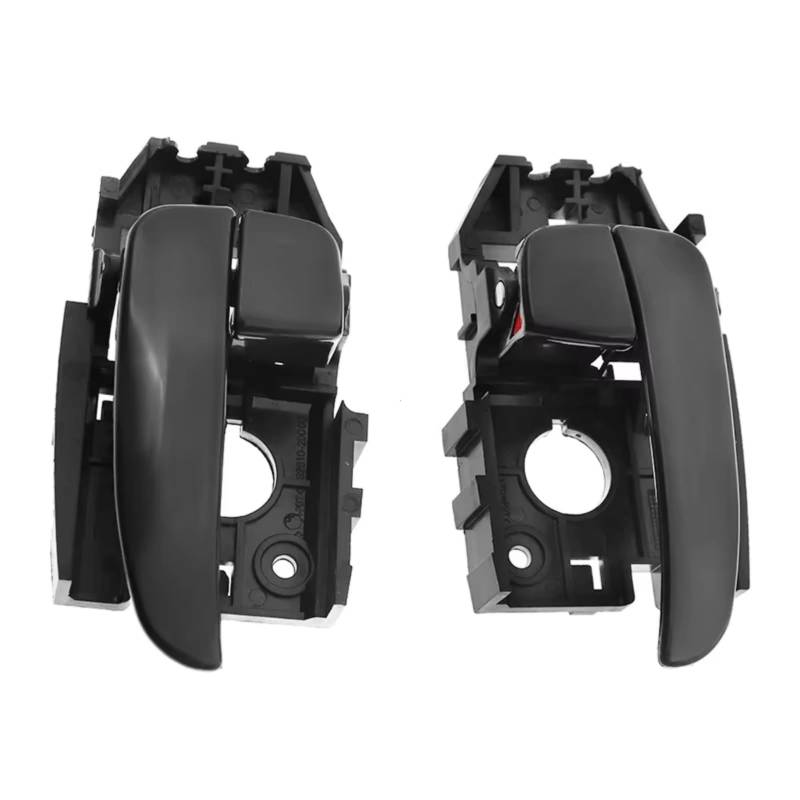 TATARENGS Kompatibel Mit Hyundai Für Elantra 2001 2002 2003 2004 2005 2006 82610-2D000 Auto-Ersatzteile Innentürgriff Auto-Innentürgriff Schwarz Türgriffe Innentüren(Pair) von TATARENGS