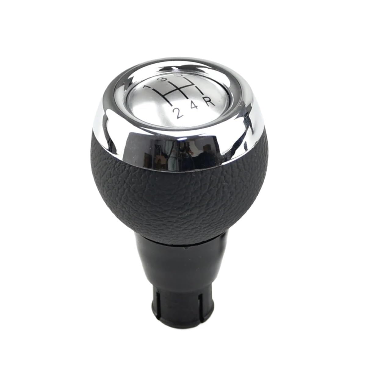 TATARENGS Kompatibel Mit Mini Für Cooper Für Cooper D Für Cooper S 5 6 Gang Mt Auto-Schaltknauf Auto-Innenteile Zubehör Knopf Schalthebel Auto Schaltknauf(Silver,5 Speed) von TATARENGS
