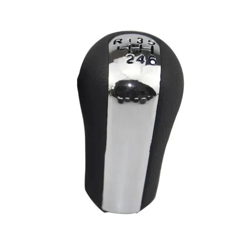 TATARENGS Kompatibel Mit Toyota Für Rav4 1994–2000 Für Avensis 1997–2008 Für Yaris 1999–2005 5 6 SpeedGear Auto-Schalthebel Auto Schaltknauf(Silver,6 Speed) von TATARENGS