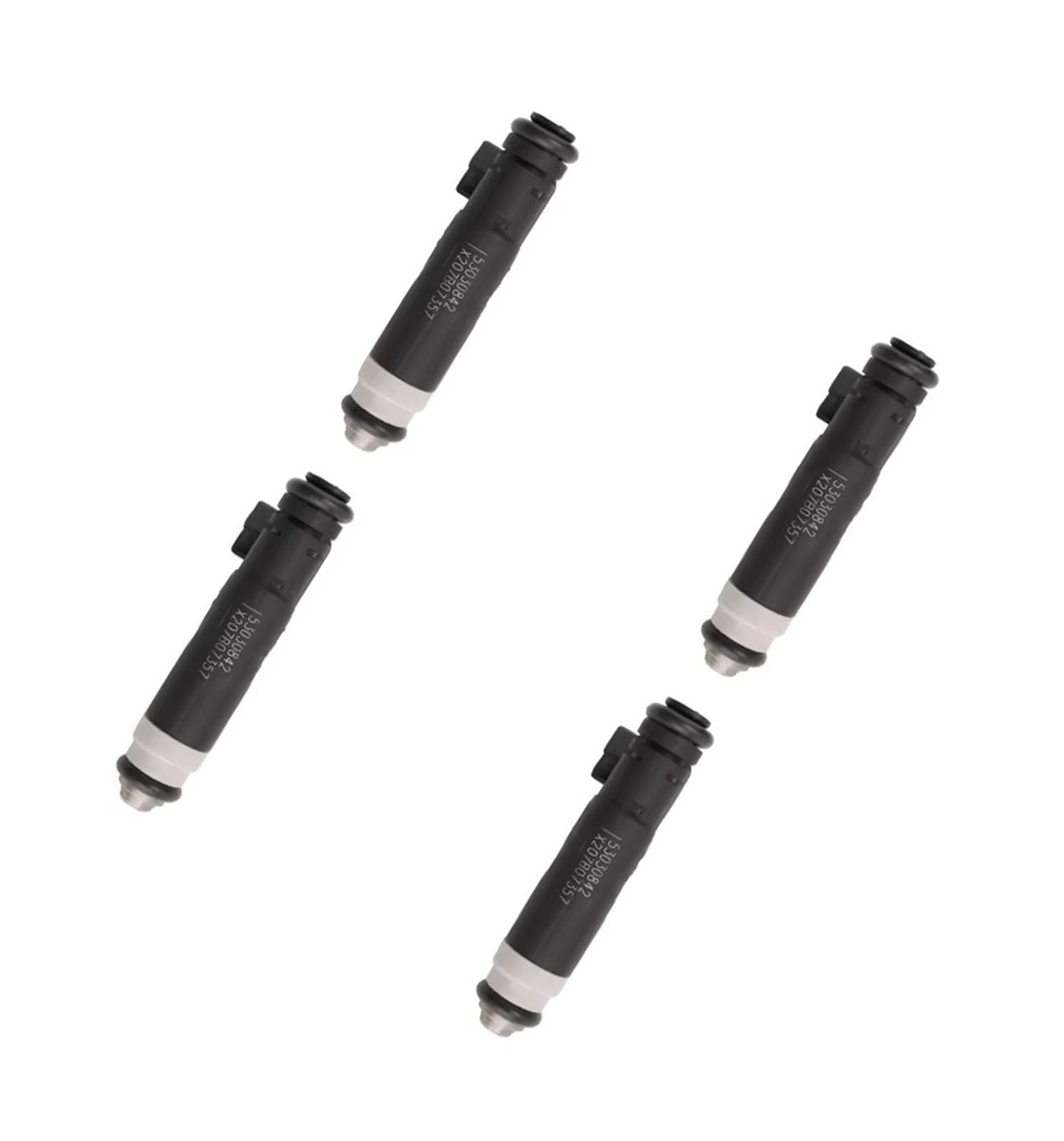 TATARENGS KraftstoffeinspritzdüSe Kompatibel Mit Jeep Für Grand Für Cherokee 1999 2000 2001–2006 2007 Für Commander 2006 2007 4854181 Motor-Kraftstoffeinspritzdüsen 53030842(Size 4pcs) von TATARENGS