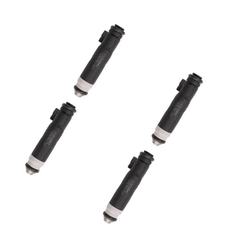 TATARENGS KraftstoffeinspritzdüSe Kompatibel Mit Jeep Für Grand Für Cherokee 1999 2000 2001–2006 2007 Für Commander 2006 2007 4854181 Motor-Kraftstoffeinspritzdüsen 53030842(Size 4pcs) von TATARENGS