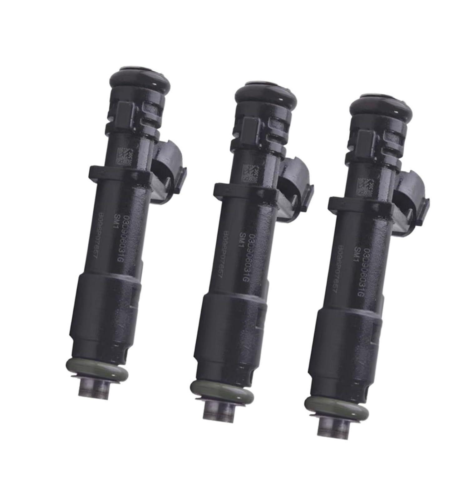 TATARENGS KraftstoffeinspritzdüSe Kompatibel Mit Skoda Für Fabia 1.2L 2001 2002 2003 2004 2005 2006 2007 2008 2009 2010 2011 2012 2013 2014 1/3-teilige Einspritzdüse 03D906031G(Size 3pcs) von TATARENGS