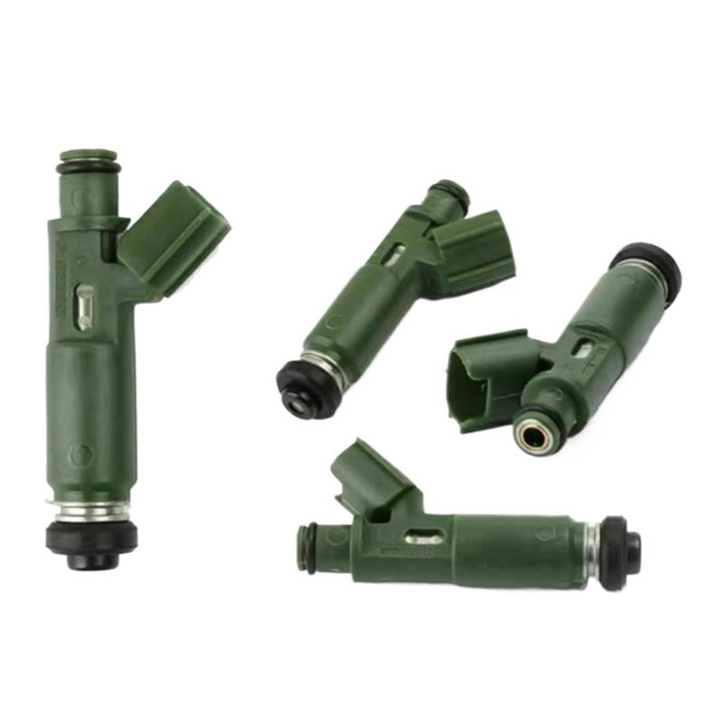 TATARENGS KraftstoffeinspritzdüSe Kompatibel Mit Toyota MR2 Für Spyder Für Celica Für Corolla Für Matrix, 4 Stück 1,8-Motor-Kraftstoffeinspritzdüsen, Autoteile 23250-22040 23209-22040 23250-0D040 von TATARENGS