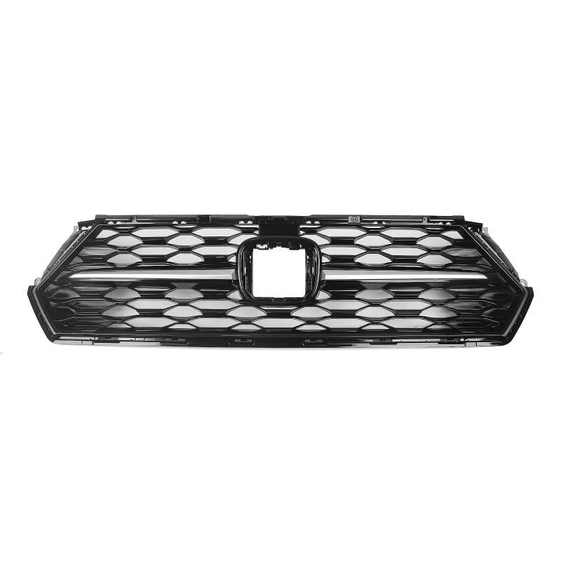 TATARENGS Kühlergrille Kompatibel Mit Accord 11th 2022 2023 2024 2025 US-Versionen. Auto-Frontgrill, Waben-Stil, Renngrill, Obere Stoßstangenhaube, Netzgitter-Gitter(Silver) von TATARENGS