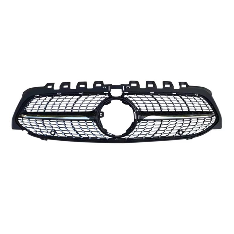 TATARENGS Kühlergrille Kompatibel Mit Benz Für W177 V177 A-Klasse A180 A200 A250 A35 A45 22019 2020 2021 2022. Vorderer Renngrill, Obere Stoßstangenhaube, Netzgitter von TATARENGS