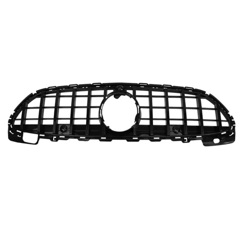 TATARENGS Kühlergrille Kompatibel Mit Benz Für W206 C180 C200 C300 C350 C-Klasse 2022 2023 2024. Auto-Front-Renngrill, Obere Gitter, Frontstoßstangen-Kühlergrill(Black,GTR) von TATARENGS