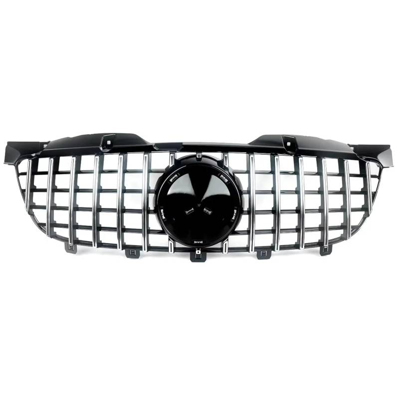 TATARENGS Kühlergrille Kompatibel Mit Benz Für W906 Für Sprinter 2009 2010 2011 2012 2013 Auto-Renngitter Frontstoßstange Oberer Kühlergrill Autozubehör Mesh-Grill von TATARENGS