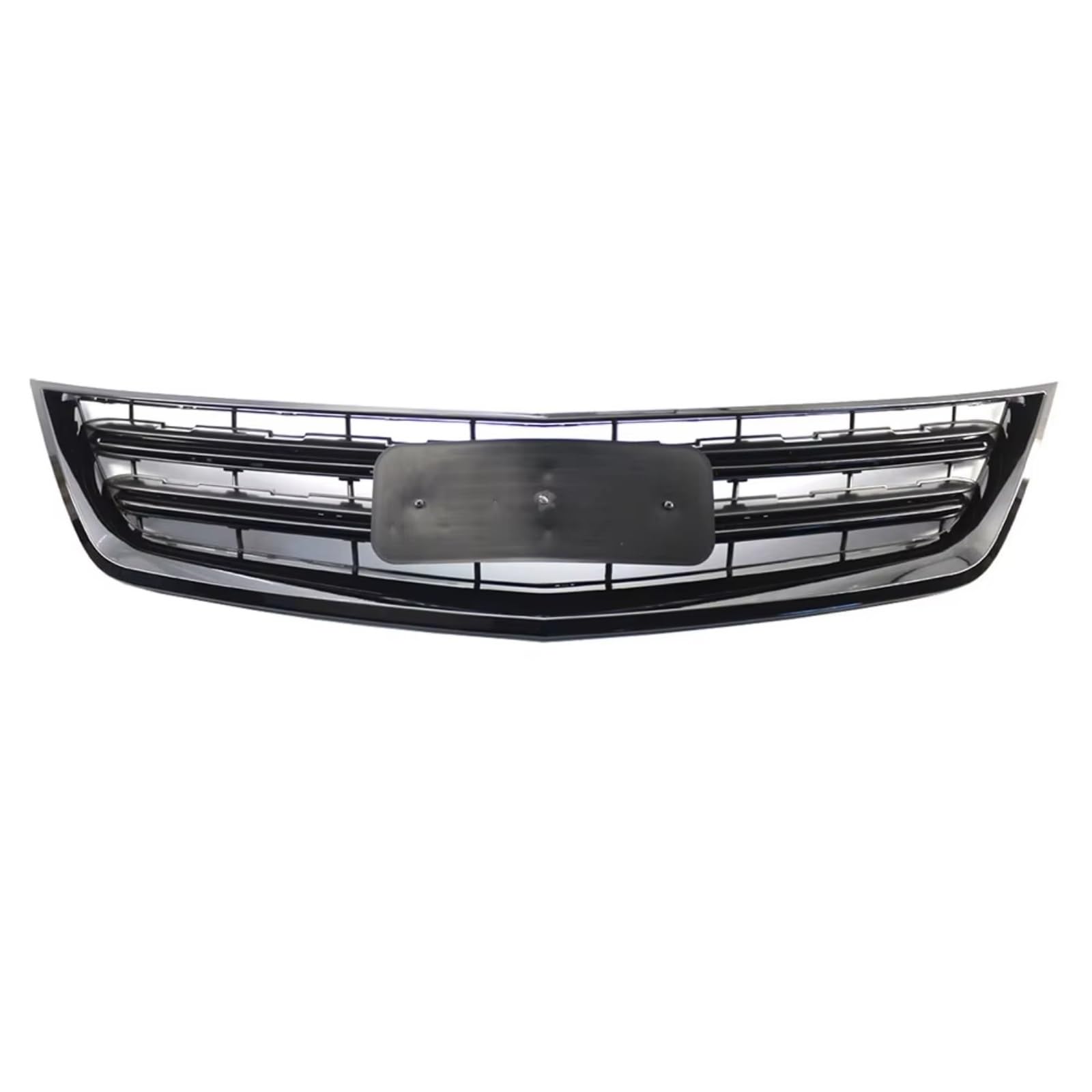TATARENGS Kühlergrille Kompatibel Mit Chevrolet Für Impala 2014 2015 2016 2017 2018 2019 2020 Auto-Frontstoßstangengrill Oberer Unterer Renngrill OEM: 01DPL1401002(Black,Upper) von TATARENGS