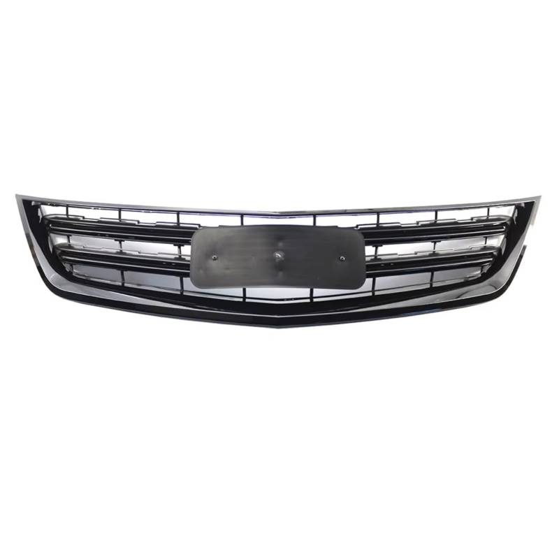 TATARENGS Kühlergrille Kompatibel Mit Chevrolet Für Impala 2014 2015 2016 2017 2018 2019 2020 Auto-Frontstoßstangengrill Oberer Unterer Renngrill OEM: 01DPL1401002(Black,Upper) von TATARENGS