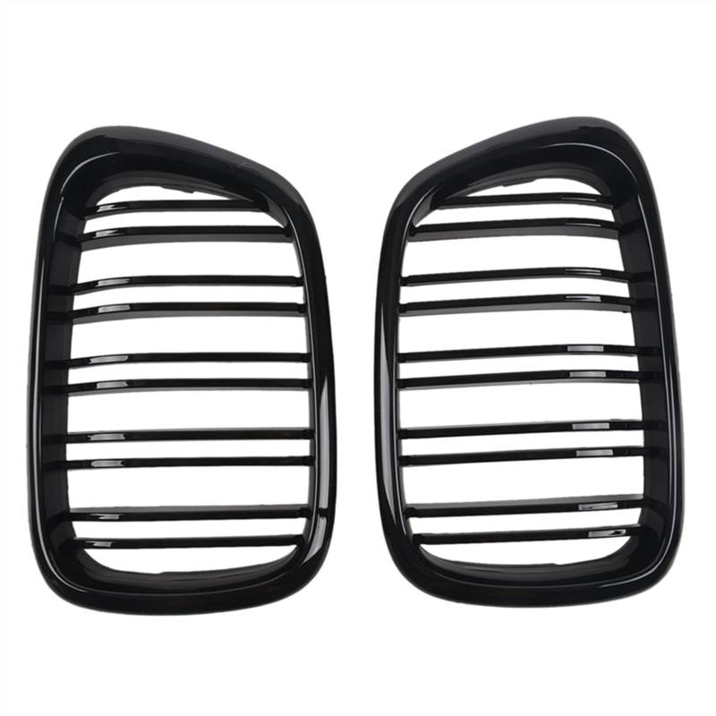 TATARENGS Kühlergrille Kompatibel Mit E39 5er 525 528 1995 1996 1997 1998 1999 2000 2001 2002 2003 2004 Nierengitter Lufteinlassgitter Auto Frontgitter Stoßfängerhaube von TATARENGS