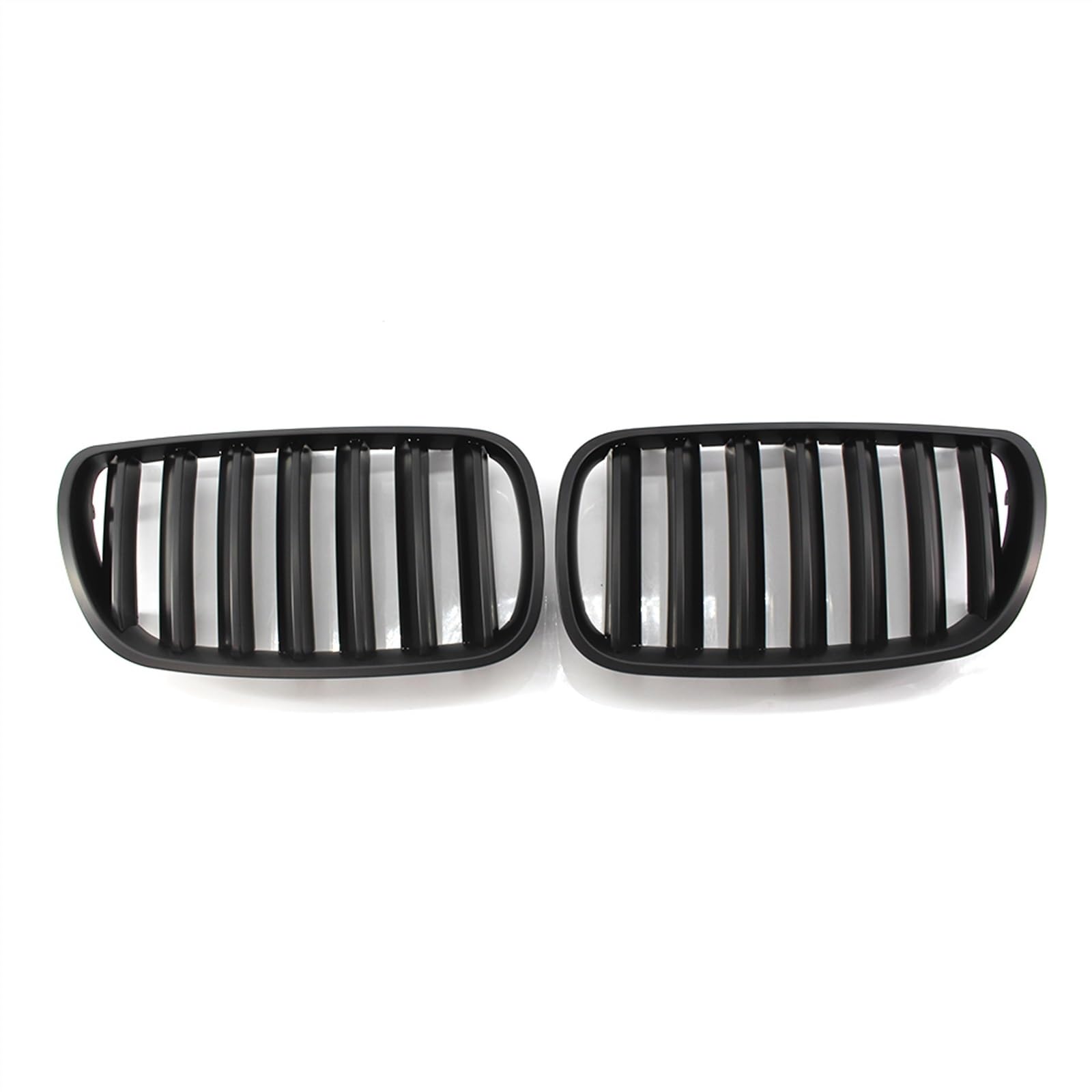TATARENGS Kühlergrille Kompatibel Mit E83 LCI X3 2007 2008 2009 2010 Auto Front Nierengitter Stoßstange Haube Lufteinlass Grill Obere Grillabdeckung(Matte Black) von TATARENGS