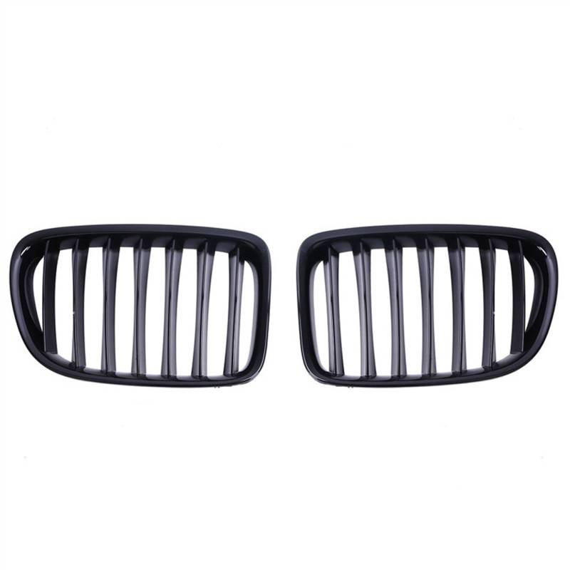 TATARENGS Kühlergrille Kompatibel Mit E84 X1 2010 2011 2012 2013 2014 2015 Auto Lufteinlass Grill Stoßstange Haube Front Nierengitter Obere Grillabdeckung von TATARENGS