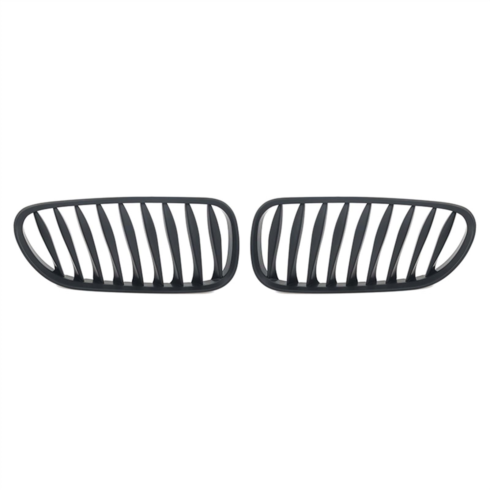 TATARENGS Kühlergrille Kompatibel Mit E85 E86 Z4 2003 2004 2005 2006 2007 2008 1 Paar Auto Front Niere Grill Lufteinlass Grill Auto Front Grills Stoßstange Haube Obere Grilla Abdeckung(Matte Black) von TATARENGS