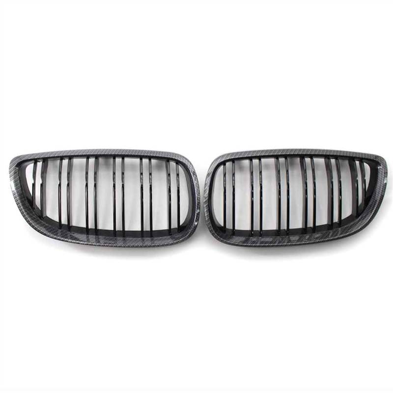 TATARENGS Kühlergrille Kompatibel Mit E92 E93 M3 2007 2008 2009 2010 2011 2012 2013 Auto Front Nierengitter Lufteinlass Grill Obere Grillabdeckung Stoßstange Haube von TATARENGS