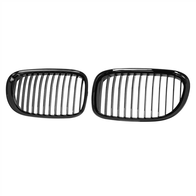 TATARENGS Kühlergrille Kompatibel Mit F01 F02 2009 2010 2011 2012 Auto Snap-on Front Nierengitter Lufteinlassgitter Obere Gitterabdeckung von TATARENGS