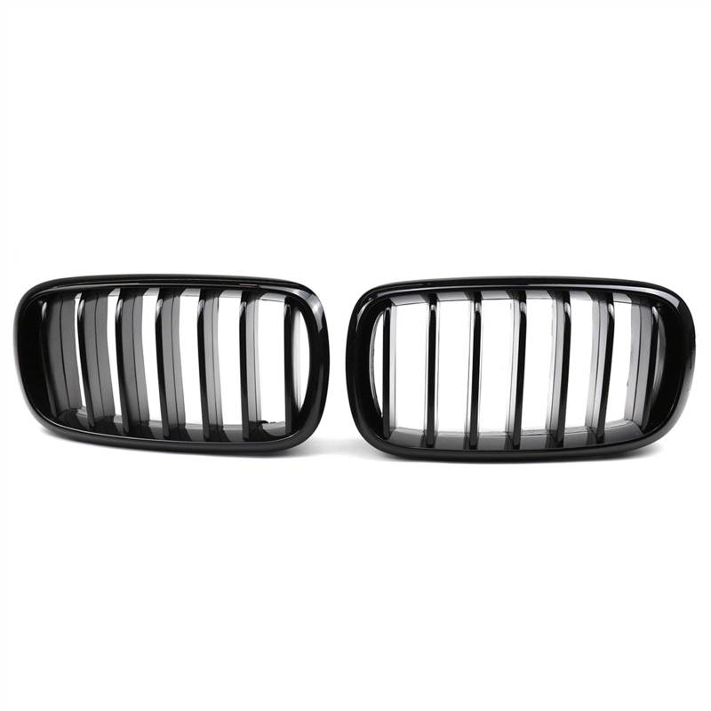 TATARENGS Kühlergrille Kompatibel Mit F15 F16 X5 X6 F85 F86 X5M X6M 2014 2015 2016 2017 2018 Auto-Stoßfänger-Haube Vorne Nierengitter Snap-on von TATARENGS