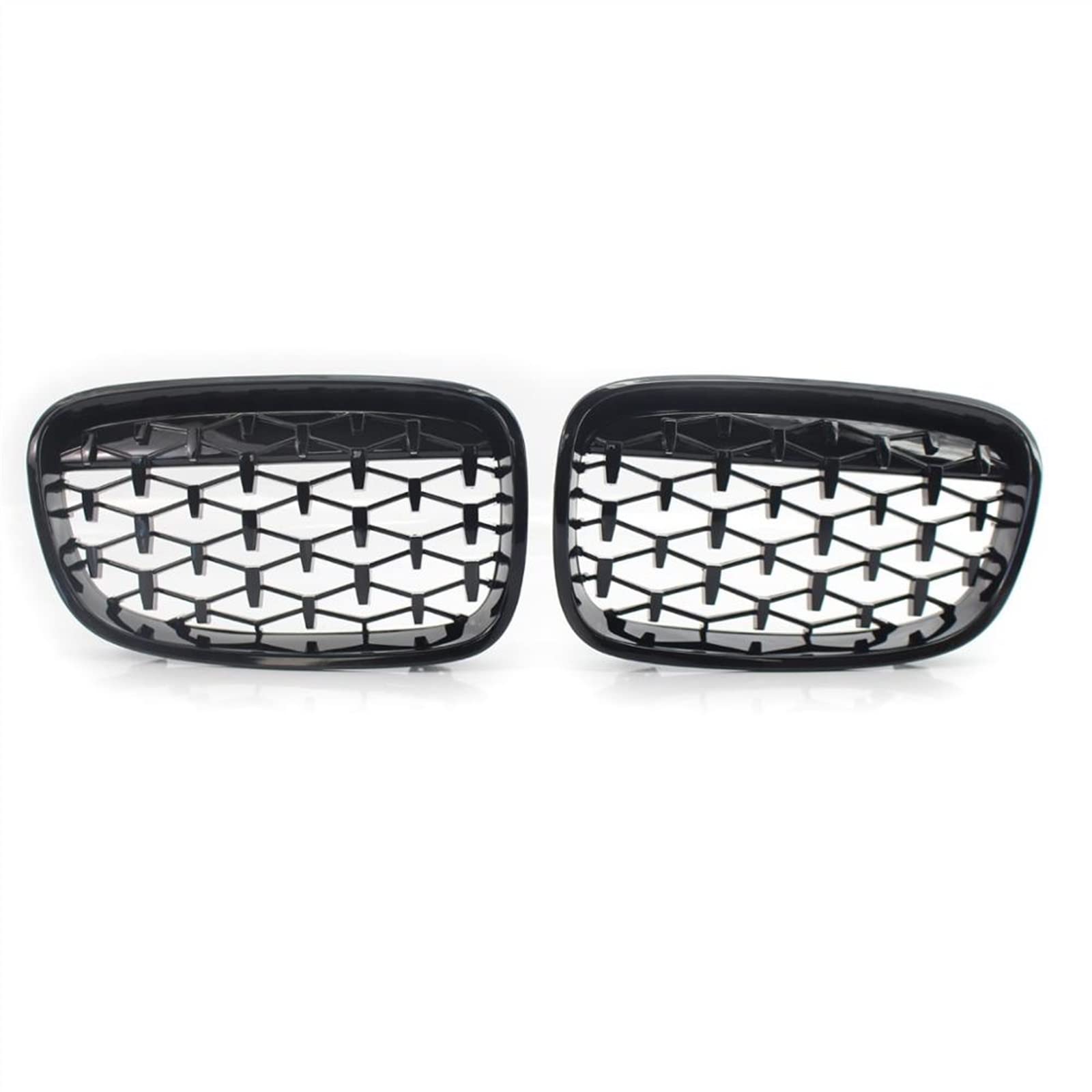 TATARENGS Kühlergrille Kompatibel Mit F20 F21 2011 2012 2013 2014 Auto-Lufteinlass-Grill-Stoßfänger-Abdeckung Front-Nieren-Grill-Hauben-oberer Grill(Gloss Black) von TATARENGS