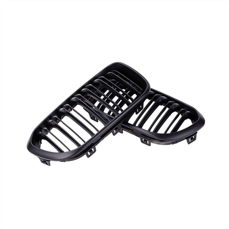 TATARENGS Kühlergrille Kompatibel Mit F20 F21 2015 2016 2017 Auto Snap-on Front Nierengitter Stoßstange Haube Obere Grillabdeckung(Matte Black) von TATARENGS