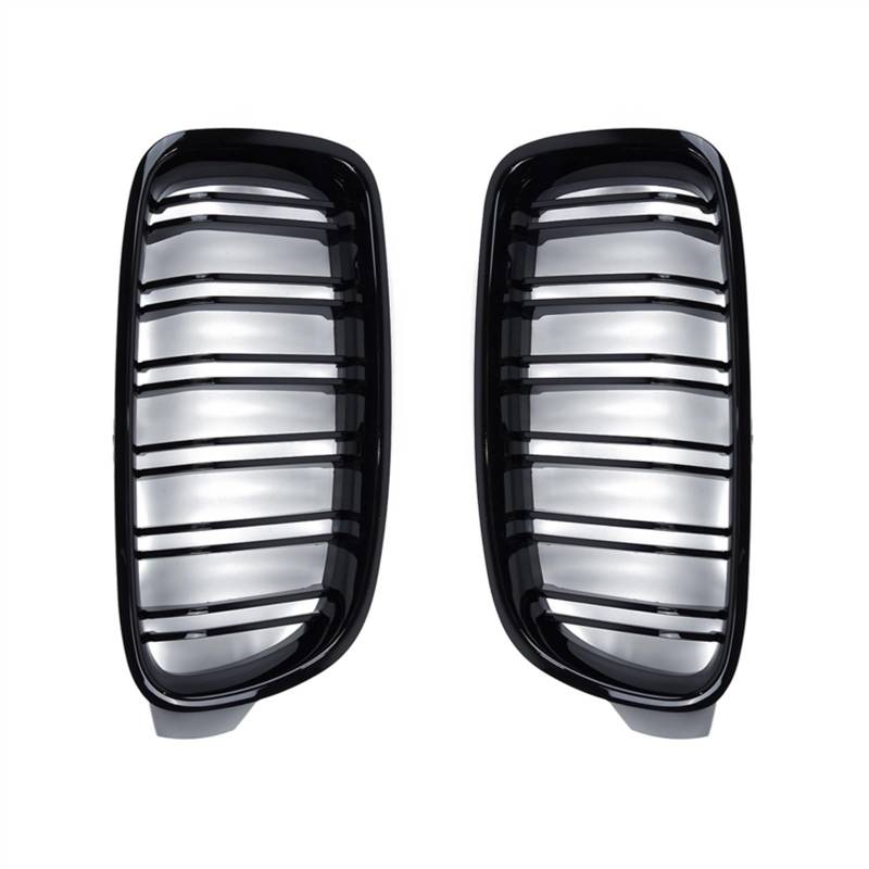 TATARENGS Kühlergrille Kompatibel Mit F30 F35 Für 320i 325i 328i 335i 2012 2013 2014 2015 2016 2017 Nierengitter Lufteinlass Grill Auto Frontgitter Stoßstange Motorhaube Obere Gitterabdeckung von TATARENGS