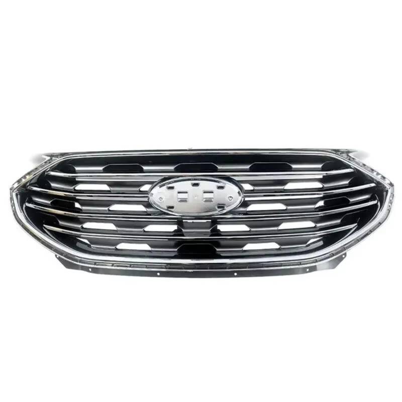 TATARENGS Kühlergrille Kompatibel Mit Ford Für Edge 2019 2020 2021 2022 OEM: KT4B-8200-AK Autozubehör Vorderer Oberer Stoßstangengrill Grill Obere Motorhaube Kühlergrill von TATARENGS