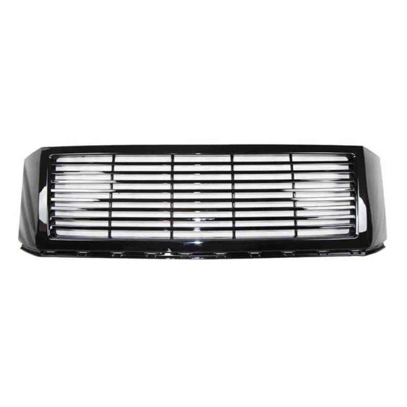 TATARENGS Kühlergrille Kompatibel Mit Ford Für Expedition 2007 2008 2009 2010 2011 2012 2013 2014 Auto Oberen Racing Mesh Grid Grille Front Stoßstange Grille Grills Trim von TATARENGS