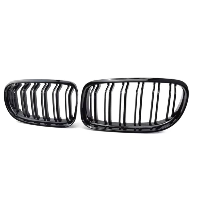 TATARENGS Kühlergrille Kompatibel Mit Für E90 E91 LCI 3 Series Sedan Wagon 2009 2010 2011 2012 Auto-Frontnierengitter Ersatz-Renngitter Glänzend Schwarz von TATARENGS