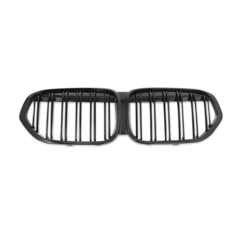 TATARENGS Kühlergrille Kompatibel Mit Für F48 LCI X1 2020 2021 2022 Autozubehör Ersatz-Renngrills Frontnieren-Stoßstangengrill Fronthaube Kühlergrill(Double) von TATARENGS
