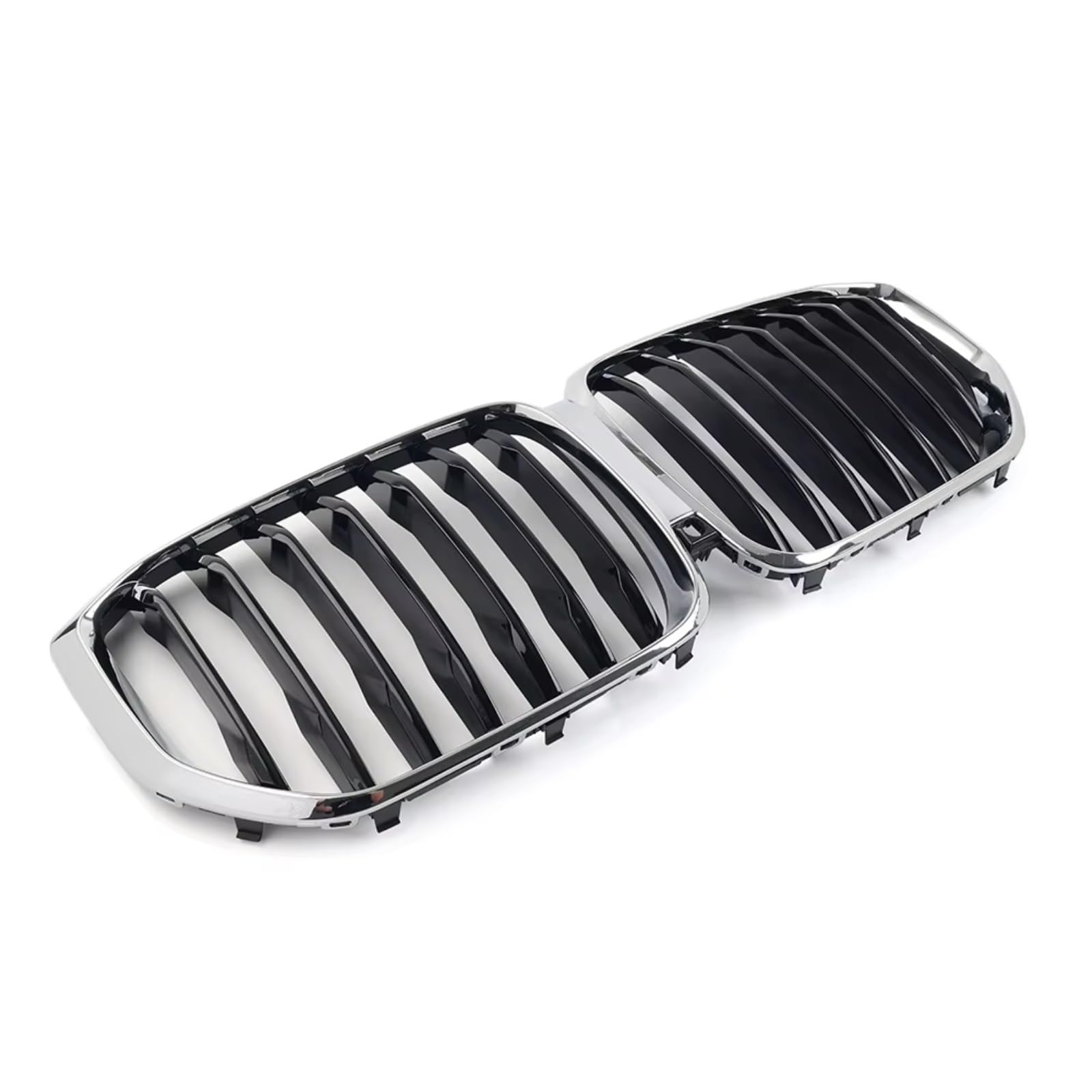 TATARENGS Kühlergrille Kompatibel Mit Für X5 G05 30d 40i 50i M50d X5M F95 2019 2020 2021 2022 2023 Auto-Frontnierengrill Mit Kameraloch Frontstoßstangengrill(Double) von TATARENGS