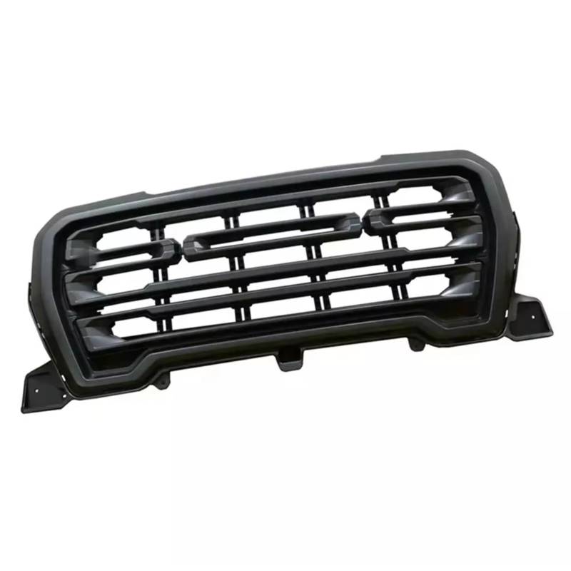 TATARENGS Kühlergrille Kompatibel Mit GMC Für Sierra 1500 2019 2020 2021 Autozubehör Styling Racing Grille Front Upper Bumper Mesh Grill Hood Grills Mattschwarz von TATARENGS