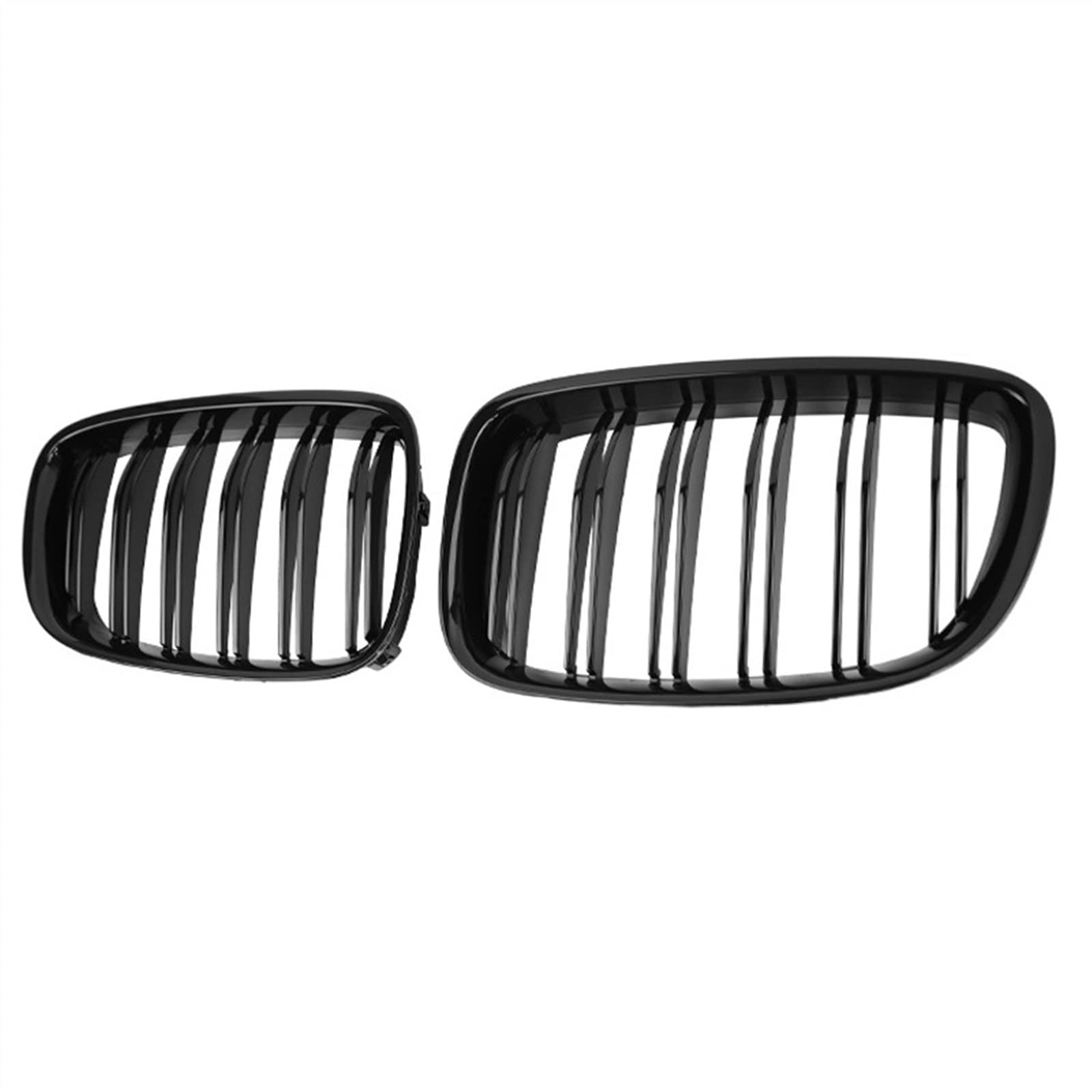 TATARENGS Kühlergrille Kompatibel Mit GT F07 2010 2011 2012 2013 2014 2015 2016 Auto Snap-on Front Nierengitter Obere Grillabdeckung Stoßstange Haube(Matte Black) von TATARENGS