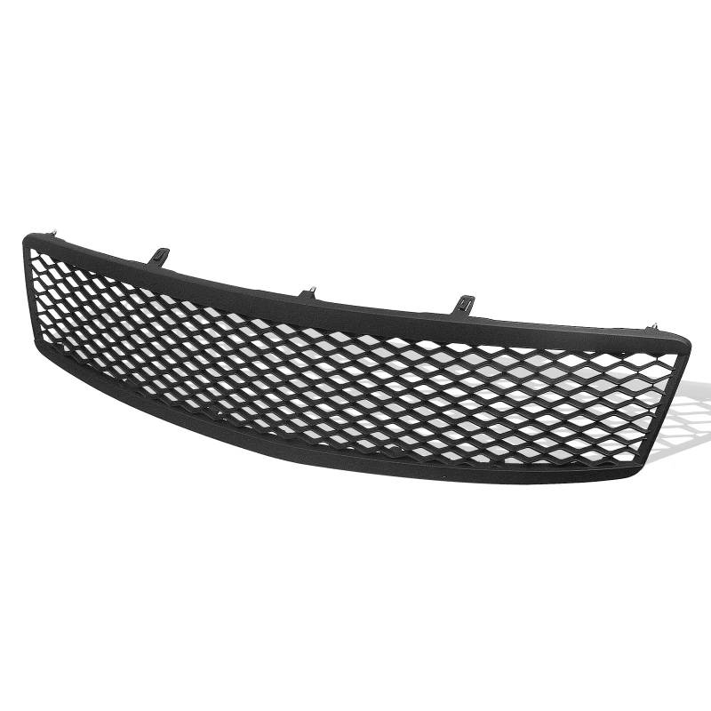 TATARENGS Kühlergrille Kompatibel Mit Infiniti Für G35 G37 2007 2008 2009 Limousine 4-türig Vorne Oben Stoßstange Kühlergrill Haube Kühlerabdeckung Mesh Grid Grille Racing Grills(Matte Black) von TATARENGS