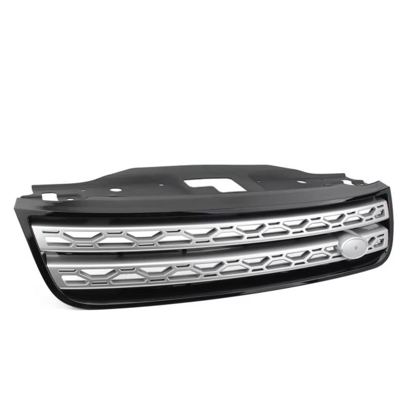 TATARENGS Kühlergrille Kompatibel Mit Land Für Rover Für Discovery 5 2017 2018 2019 2020 2021 Auto-Frontstoßstangengrill Lufteinlass-Kühlergrill-Zubehör LR082696(Silver) von TATARENGS