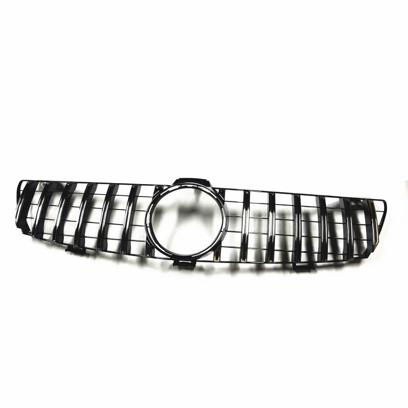 TATARENGS Kühlergrille Kompatibel Mit Mercedes Für Benz Für W219 CLS500 CLS-Klasse CLS350 2005 2006 2007 2008 Racing Grills Frontgrill Obere Stoßstangenhaube Mesh von TATARENGS