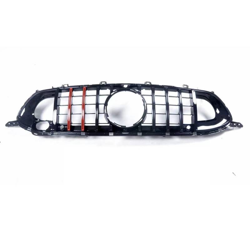 TATARENGS Kühlergrille Kompatibel Mit Mercedes Für Benz Für W290 AMG GTS 4-Türer 2018 2019 2020 2021 Oberer Stoßfänger Kühlergrill Lüftungsgitter Ansaughaube von TATARENGS