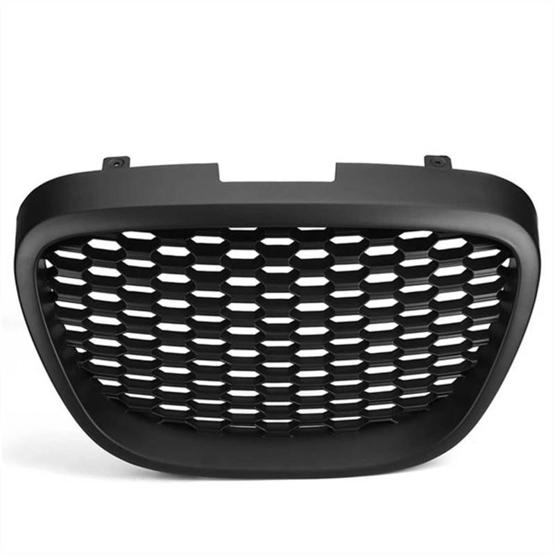 TATARENGS Kühlergrille Kompatibel Mit Seat Für Leon MK2 2006 2007 2008 2009 Nierengitter Lufteinlass Grill Auto Frontgitter Stoßstange Haube Obere Grillabdeckung(Matte Black) von TATARENGS
