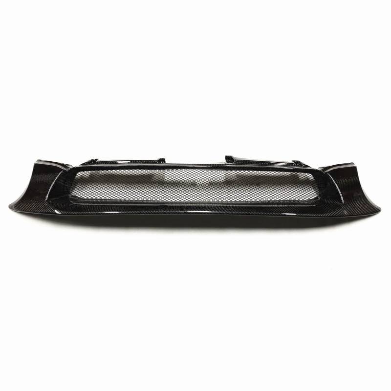 TATARENGS Kühlergrille Kompatibel Mit Subaru Für Impreza 7. JDM Sport RS TS WRX STI 2002 2003 Vorderer Kühlergrill Im Wabenstil, Oberer Stoßfänger, Ansaughaube, Belüftungsgitter von TATARENGS