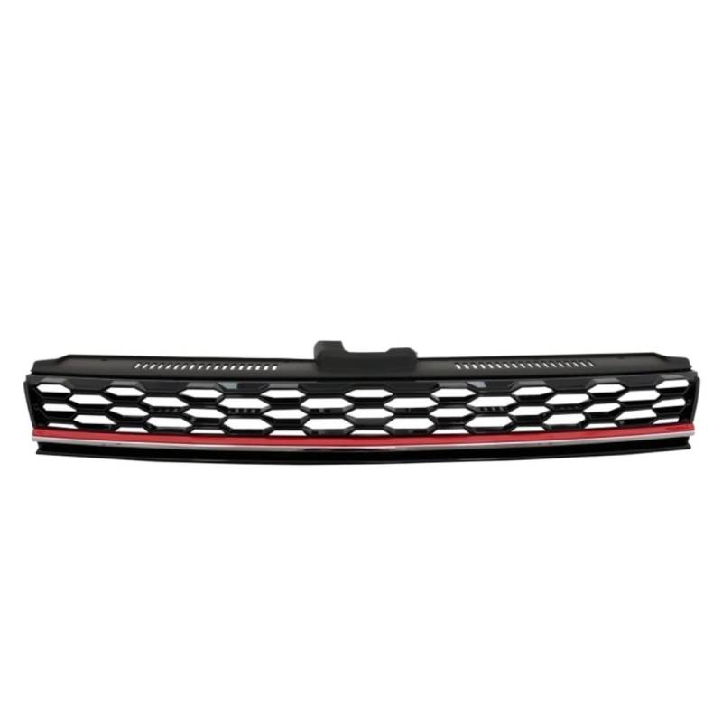 TATARENGS Kühlergrille Kompatibel Mit VW Für Golf 7.5 Für MK7.5 2018 2019 2020 Nierengitter Lufteinlassgitter Obere Grillabdeckung Auto-Frontgitter Stoßfängerhaube von TATARENGS