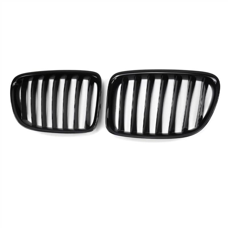 TATARENGS Kühlergrille Kompatibel Mit X1 E84 2011 2012 2013 2014 2015 2016 Stoßfängerhaube Oberer Kühlergrill Abdeckung Nierengitter Lufteinlass Grill Auto Frontgrills von TATARENGS
