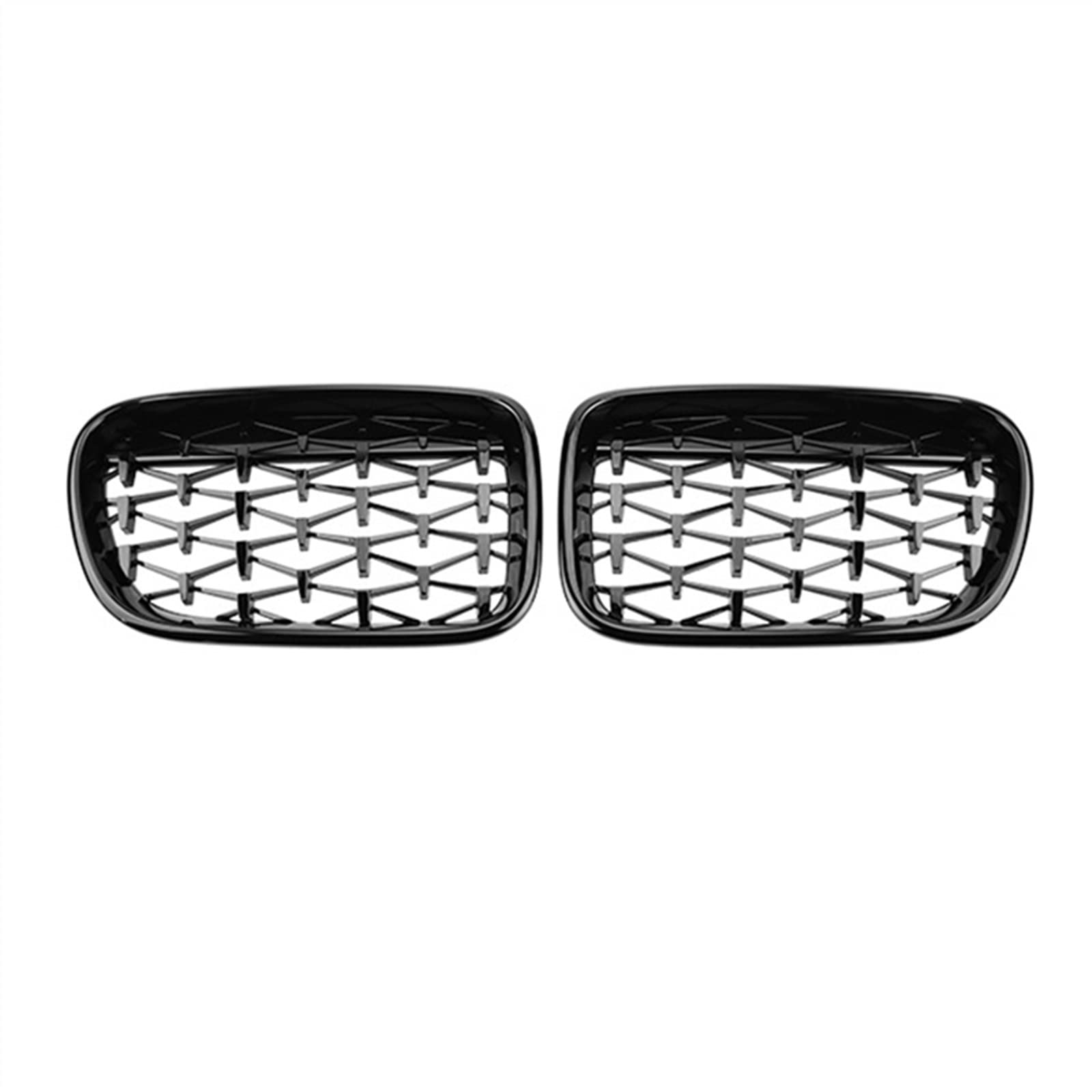 TATARENGS Kühlergrille Kompatibel Mit X3 F25 2011 2012 2013 Nierengitter Lufteinlass Grill Auto Frontgitter Stoßstange Motorhaube Obere Gitterabdeckung(Black) von TATARENGS