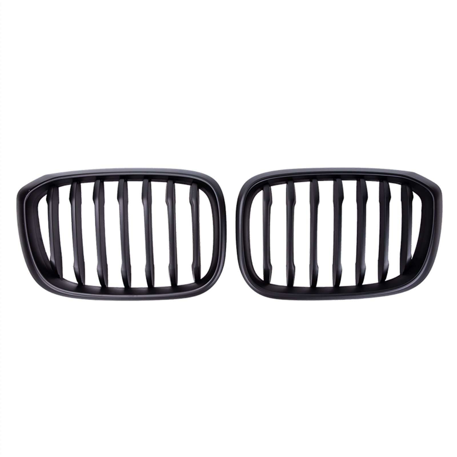 TATARENGS Kühlergrille Kompatibel Mit X3 G01 G08 2020 Nierengitter Lufteinlass Grill Auto Frontgitter Stoßstange Haube Obere Gitterabdeckung(Matte Black) von TATARENGS