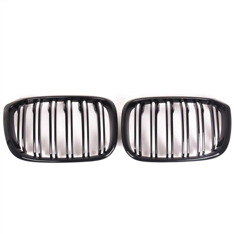 TATARENGS Kühlergrille Kompatibel Mit X3 G01 X4 G02 25i 30i 2018 2019 2020 Autoabdeckung Stoßstange Haube Lufteinlass Grill Front Nierengitter Oberer Grill von TATARENGS