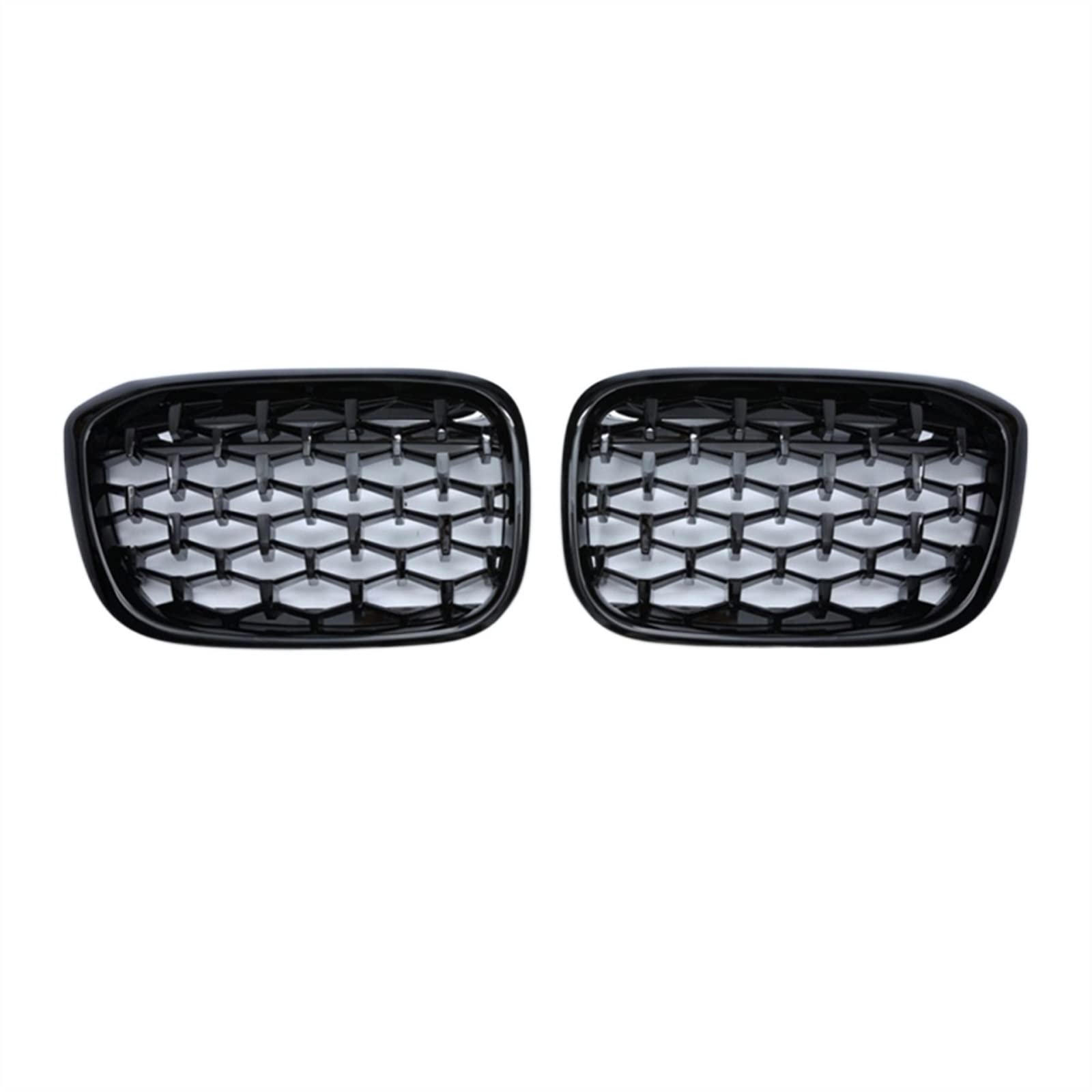 TATARENGS Kühlergrille Kompatibel Mit X3 X4 G01 G08 G02 2017 2018 2019 2020 Nierengitter Lufteinlass Grill Auto Frontgitter Stoßstange Haube Obere Gitterabdeckung(Gloss Black) von TATARENGS
