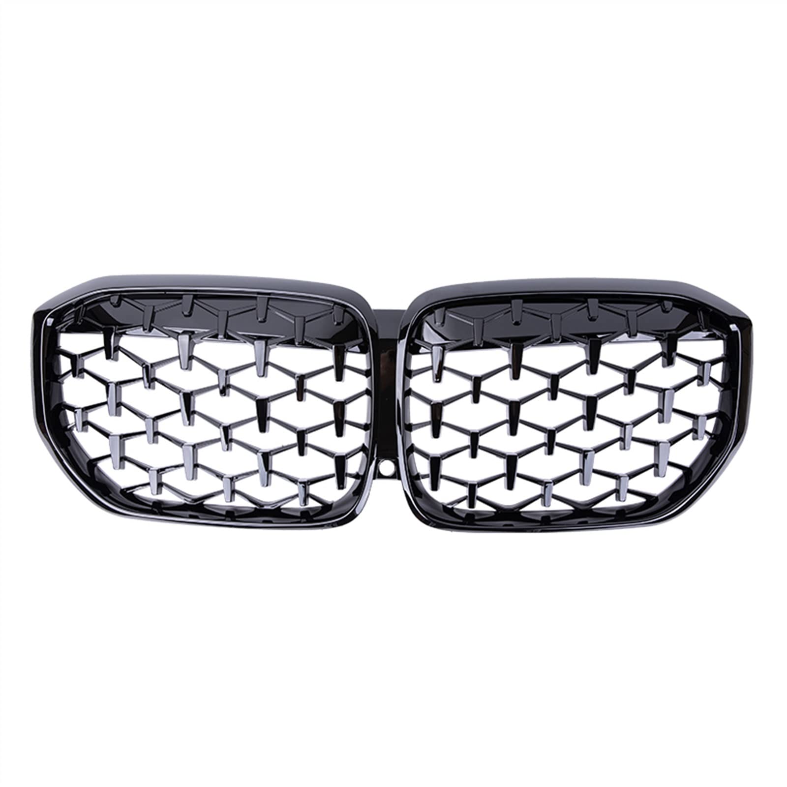 TATARENGS Kühlergrille Kompatibel Mit X5 G05 2018 2019 2020 2021 2022 2023 Auto Snap-on Front Nierengitter Lufteinlass Grill Stoßstange Haube(Gloss Black) von TATARENGS