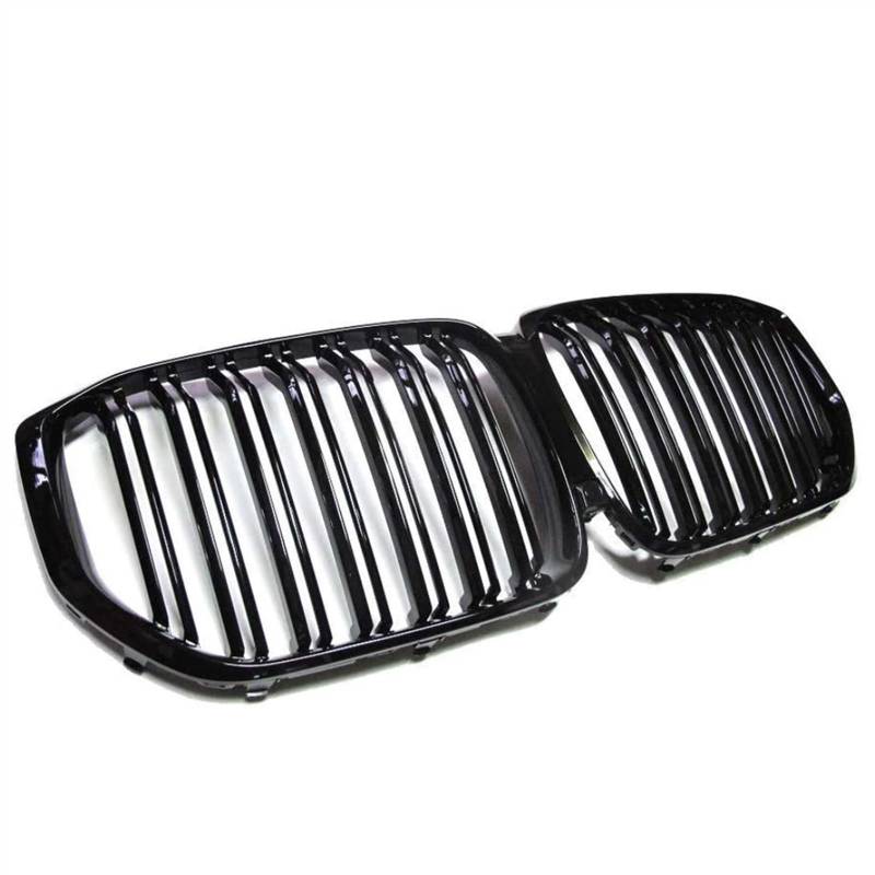 TATARENGS Kühlergrille Kompatibel Mit X5 G05 2019 2020 Auto-Lufteinlass-Grill-Stoßfänger-Haube-Front-Niere-Grill-obere Grill-Abdeckungs-Autoteile von TATARENGS