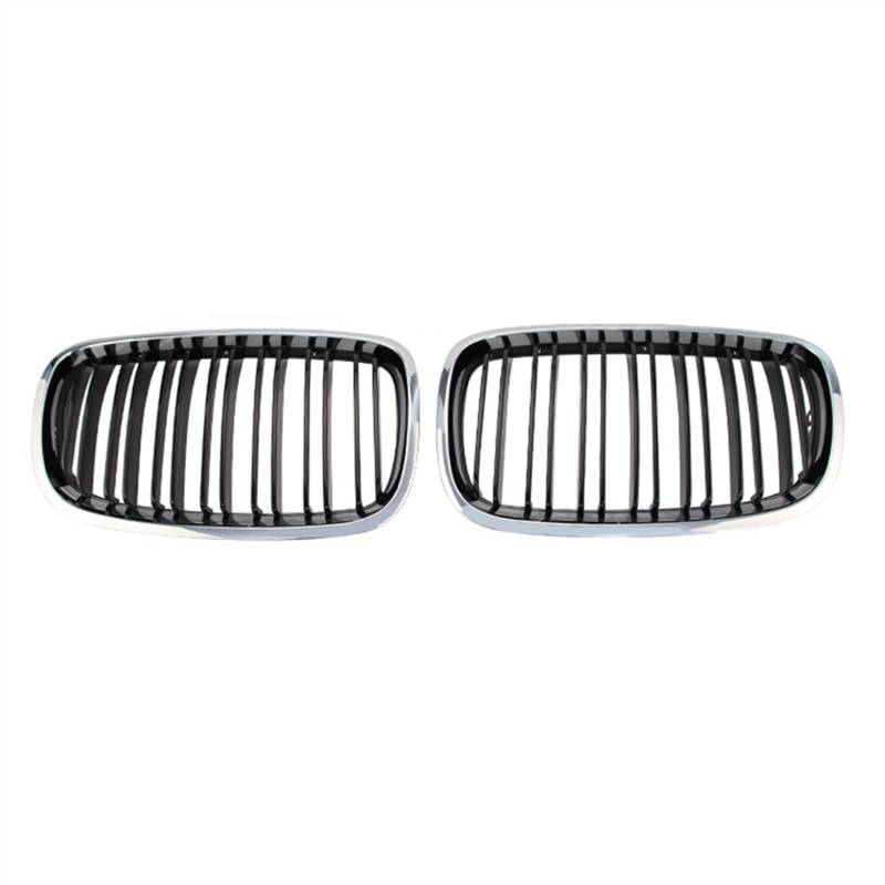 TATARENGS Kühlergrille Kompatibel Mit X5 X6 E70 E71 2008 2009 2010 2011 2012 2013 Auto Vorne Niere Grill Obere Grillabdeckung Stoßstange Haube von TATARENGS
