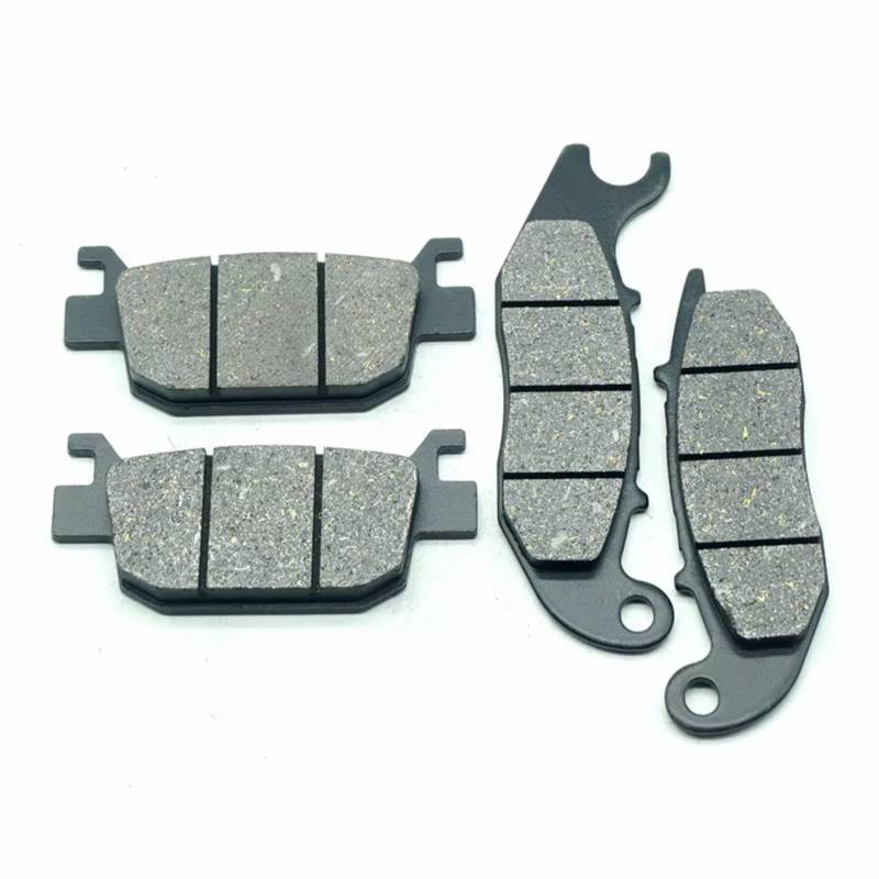 TATARENGS Motorrad Bremsgummi Kompatibel Mit ADV150A ABS 2020 2021 Für ADV160 2023 Vorne Hinten Bremsbeläge Kit Motorrad Teile Motorrad Bremsbeläge(Front and Rear Pads) von TATARENGS